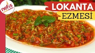 Yedikçe Yedirten LOKANTA EZMESİ TARİFİ 💯 [upl. by Munshi]