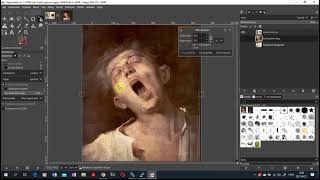 GIMP Képszerkesztés átméretezés tükrözés [upl. by Vic239]