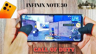 Infinix Note 30 Gaming Test amp Review  Call Of Duty Mobile Graphics Test Ram 8GB Helio G99 6Nm [upl. by Leonora346]