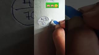 Math ➗➖➗➖ maths tricks 🤪 mathematics 🙈❤️ short tranding viral video [upl. by Deck552]