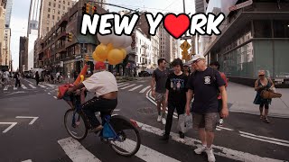 New York Manhattan Walking Tour  Virtual Show of NYC in 4K  5th Avenue Korea Town [upl. by Hadik802]