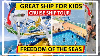 Freedom of the Seas  Full Walkthrough Ship Tour amp Review 4K  Royal Caribbean 2021 [upl. by Salb]