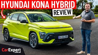 2024 Hyundai Kona hybrid inc 0100 amp braking review This or a RAV4 hybrid [upl. by Nrublim604]