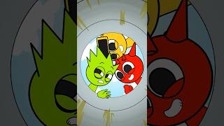 Incredibox Sprunki Drain Prank  Lime OWAKCX vs RED RADDY [upl. by Anasxor]