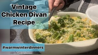 Mom’s Chicken Divan recipesoooo good warmwinterdinners [upl. by Stoffel]