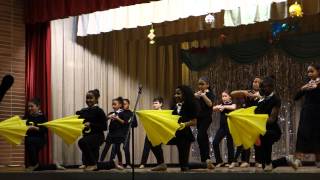 PS 38 Winter Show Singing in the Rain [upl. by Devinne679]