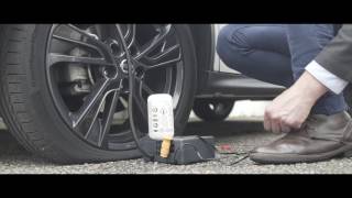 How to use the tyre puncture kit in the Nissan Juke [upl. by Manus]