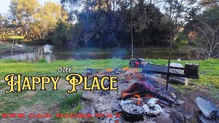 She Oak Hideaway Hipcamp  River Camping amp Camp Oven Cook Up [upl. by Farver269]