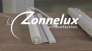 Zonnelux  Reparatie scheef hangend rolgordijn [upl. by Kenrick]