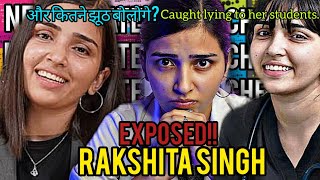 rakshita singh DrRakshitaSingh EXPOSED neet2024 neetmotivation neetpreparation rakshitasingh [upl. by Cohby]