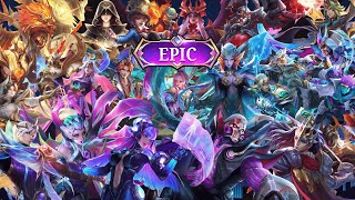 ALL EPIC SKINS MOBILE LEGENDS COMPILATION  ENTRANCE ANIMATION [upl. by Nixie263]