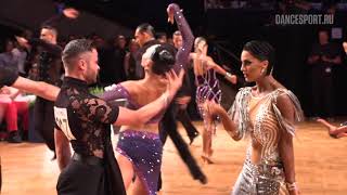 Radovan Kurinec  Eliska Lencesova SVK  Pasodoble  WDSF GrandSlam Latin  GOC 2018 [upl. by Acinoryt]