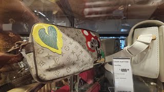 DESIGNER BAGS GALORE 2ND STREETFRISCO TEXAS Thrift with me [upl. by Odlabu88]