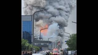 Lithium Battery Plant Explodes in South Korea [upl. by Auoz]