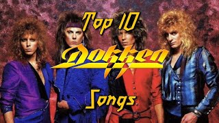 Top 10 Best Dokken Songs [upl. by Elyad]