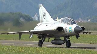 SAAB J35 DRAKEN  Cold War Flight Demo [upl. by Damiani893]