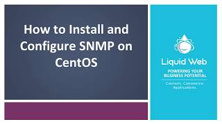 How To Install and Configure SNMP on CentOS [upl. by Shifra117]