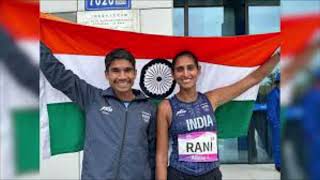 Ram Baboo is an Indian track athlete [upl. by Euqinahc]