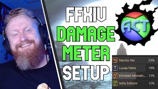 How to setup ACT DPS Meter Parser  Advanced Combat Tracker  Final Fantasy XIV 2021 [upl. by Charlotte]