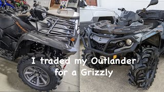 I traded my Outlander for a Grizzly [upl. by Atiragram23]