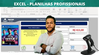 Live 2  Criando um Sistema com VBA no Excel [upl. by Teriann584]