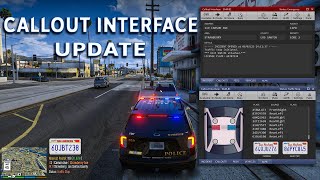 New Callout Interface is AWESOME  GTA 5 LSPDFR [upl. by Vasya]