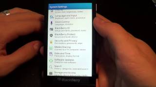 BlackBerry 10 Setup and Settings [upl. by Dorin]