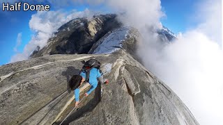 Climbing Half DomeYosemite National Park [upl. by Corliss]