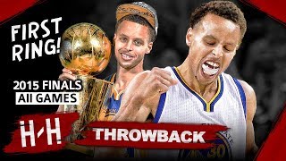 Stephen Curry 1st Championship Full Series Highlights vs Cavaliers 2015 NBA Finals  EPIC HD [upl. by Nairod72]