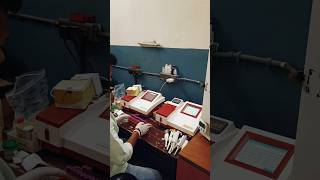 Blood Test ❤️  minivlog bihar shorts youtubeshorts vlog hospital medical ytshorts [upl. by Kalinda]