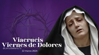 Santo Viacrucis del viernes de Dolores 22032024 EN VIVO [upl. by Adin]