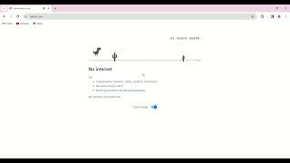 Google Dinosaur Game [upl. by Nehr]