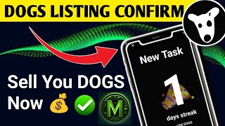 Dogs listings date confirm \ new telegram mining project \ [upl. by Etterrag]