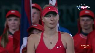 Serena Williams VS Maria Sharapova Highlight 2015 Final [upl. by Sedgewake]