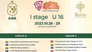 DAY2 2000 Daugavpils SS  KFUM Blackebergs  Oct 28th  EGBLU16 stage1 202324 [upl. by Kristof]