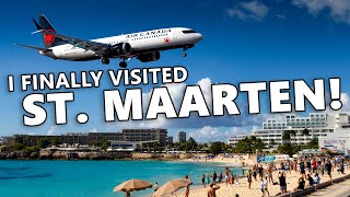 I Finally Visited St Maarten [upl. by Ytram]