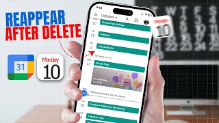 How to Stop Deleted Calendar Events from Reappearing When Google Calendar Syncs on iPhone [upl. by Baptist750]