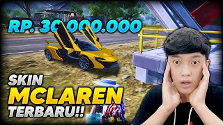 TERNYATA SUDAH KELUAR SKIN MOBIL MCLAREN SENILAI RP 30000000  ASLI KEREN BANGET  PUBG MOBILE [upl. by Lewison539]