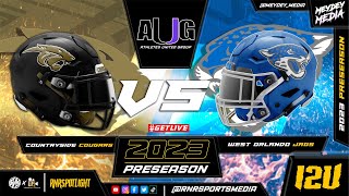 2023 AUG FTH Preseason Classic West Orlando Jags Vs Countryside Cougars 12u [upl. by Einnaj]