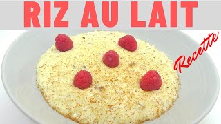 Riz au lait aux boutons de roses et à la vanille [upl. by Anaira]