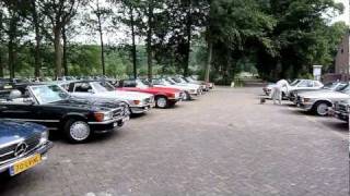 Mercedes Benz SL RC W107 club 1 Veluwe [upl. by Eedak384]