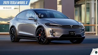 2025 Tesla Model X Revealed  more aggressive and lots of new features [upl. by Divaj563]