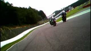 Laverda Vs Z1300 Spa Francorchamps Sat am pt1 2009 forward cam [upl. by Hallerson]