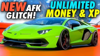 NEW BIGGEST Forza Horizon 5 AFK MONEY amp XP GLITCH  LEVEL UP INSTANTLY FH5 CREDITS GLITCH 2023 [upl. by Halihs]