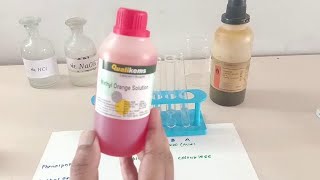 Acid Bases Indicator Test  Chemistry Demonstration  Grade 7  12  indicators [upl. by Ahseel]