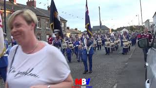 Bessbrook True Blues Flute Band Full Parade 2019 [upl. by Gninnahc]