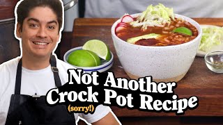 Sadly You Cant Make Pozole in a Crock Pot [upl. by Rabbaj]