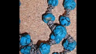 Syndee Holt Lesson on How To Make Faux Turquoise Beads on Beads Baubles amp Jewels 15044 [upl. by Eserahc]