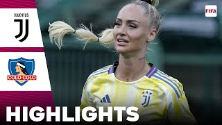 Juventus vs Colo Colo  Highlights  The Womens Cup Friendly 09082024 [upl. by Amorette]