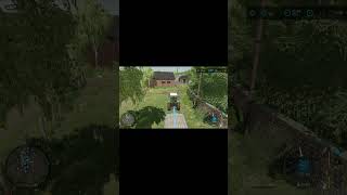 Tieflader dran uns los  LS22 shorts ls22 hofbergmann farmingsimulator22 farming [upl. by Urbani]